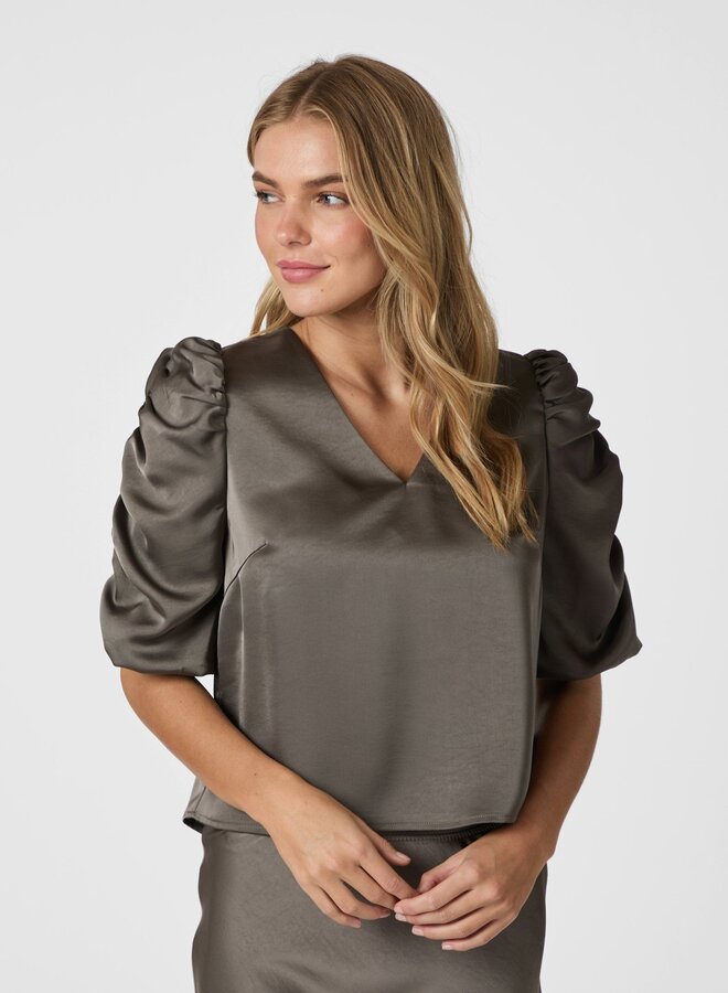 Neo Noir Blouse Elba 165799  - Warm Grey