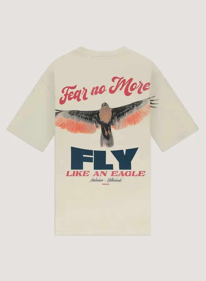 Kultivate Tshirt Luxury Fly 2501030200 -  Bone White