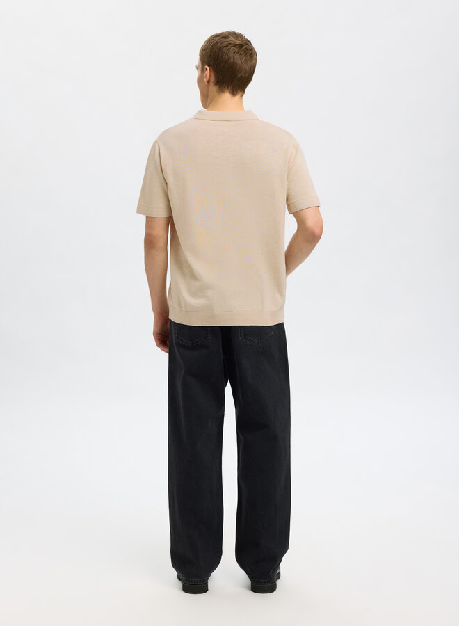 Selected Polo SLHMATTIS 16096197 - Oatmeal