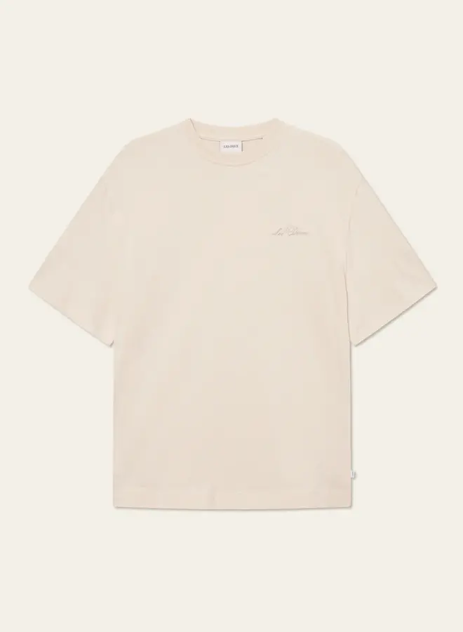 Les Deux T-Shirt 1000896 Crew T-Shirt - 215 Ivory