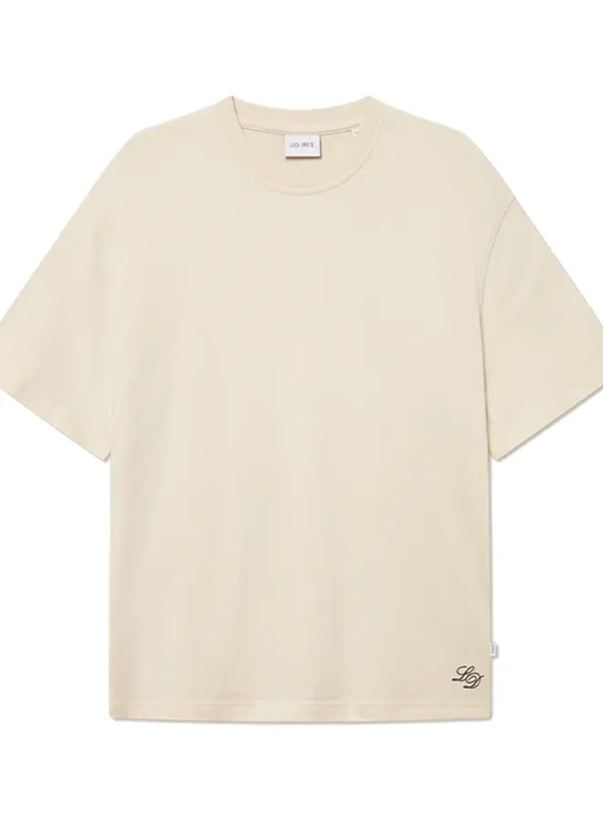 Les Deux T-shirt 1000478 Danton T-Shirt - 215 Ivory