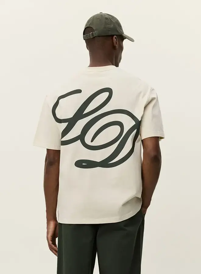 Les Deux T-shirt 1000478 Danton T-Shirt - 215 Ivory