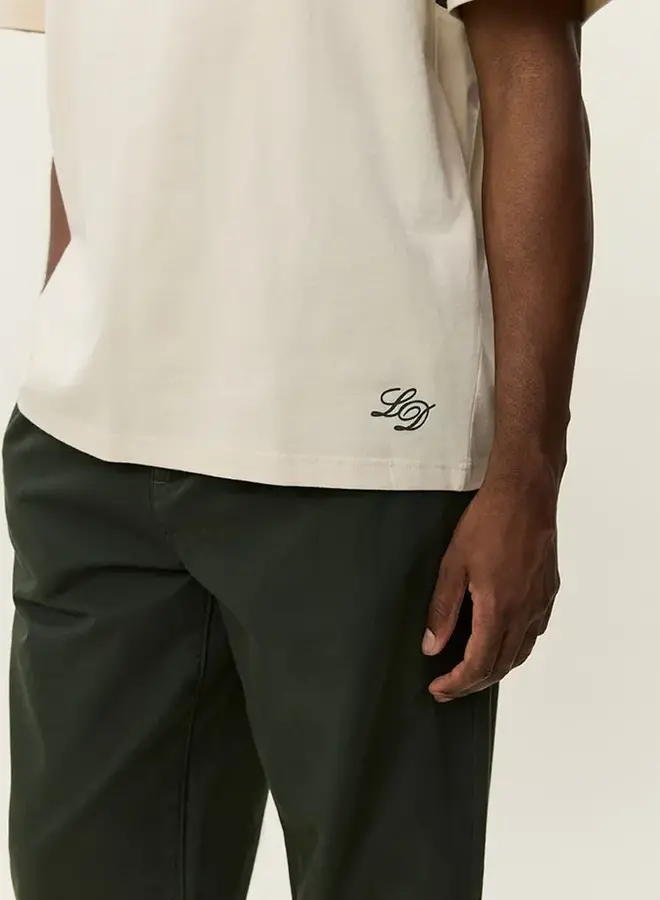Les Deux T-shirt 1000478 Danton T-Shirt - 215 Ivory