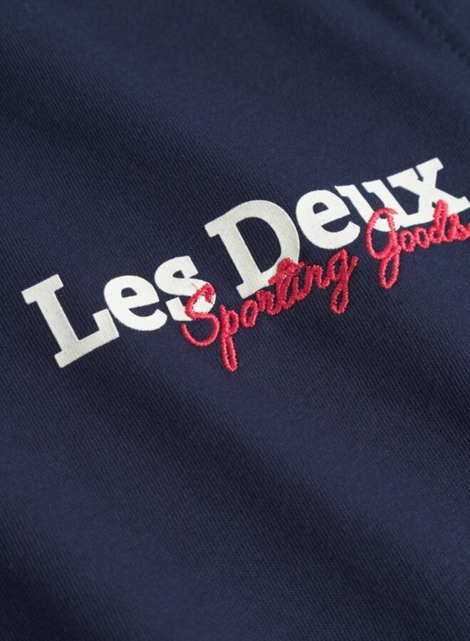 Les Deux Racing T-shirt 1000475 - 460 Dark Navy