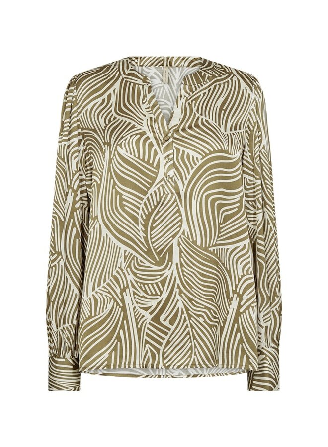Soyaconcept Blouse Signora  41306 - Misty Olive Combi