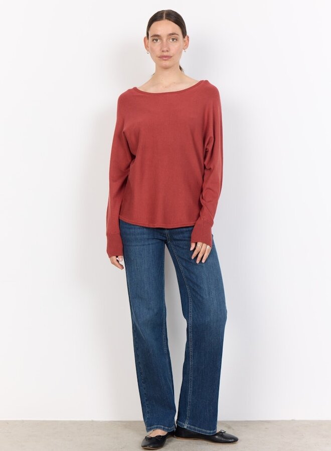 Soyaconcept Trui Dollie 32957 - Mineral Red Mel