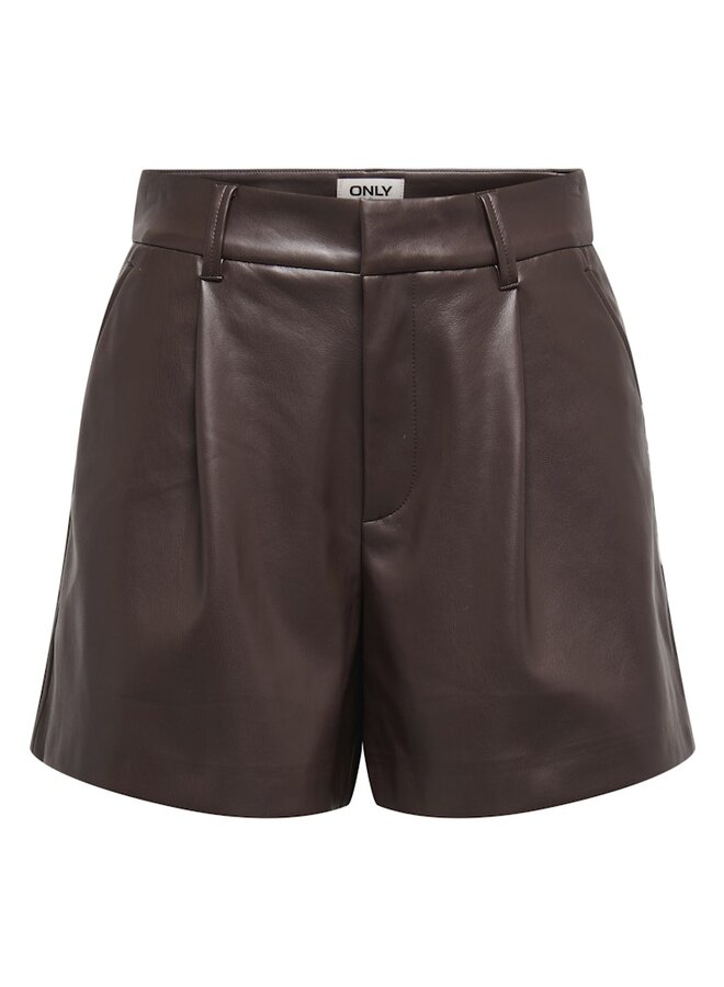 Short Faux Leather 15351265 - Seal Brown