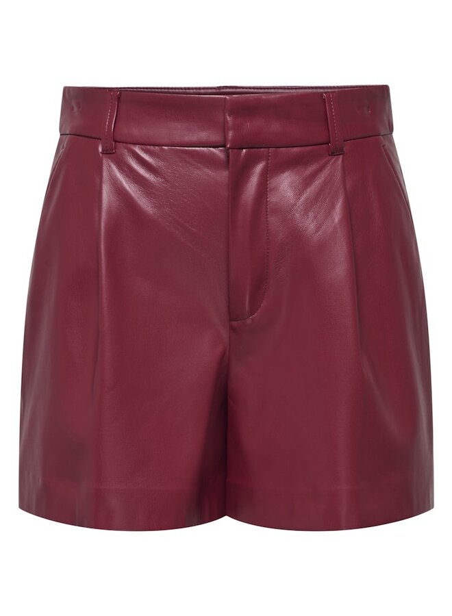 Short Faux Leather 15351265 - Cabernet