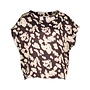 Amélie & Amélie Top Armenia B510-SET12 Spa T-Shir - Choco/Gesso