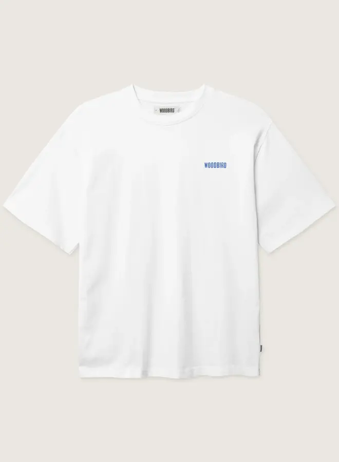 Woodbird T-shirt WBBeam Ming Tee  2536-401 - White