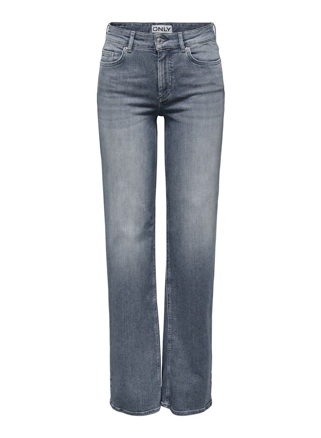 Jeans Mid Straight 15353695 - Special Blue Grey Denim