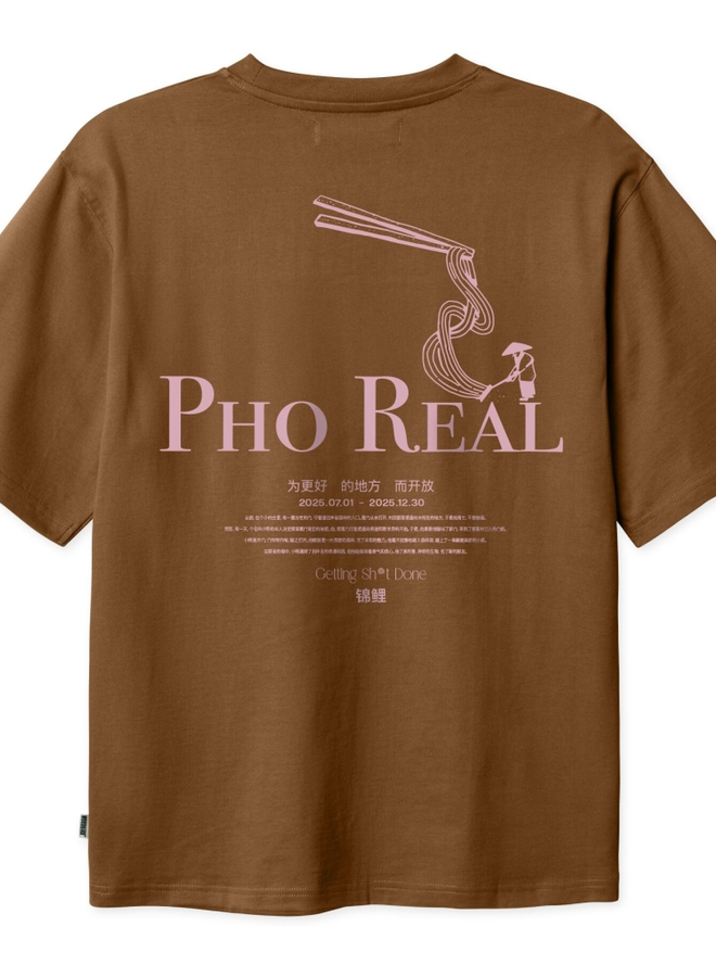 T-shirt WBBeam Pho Tee 2536-404 - Dark Brown