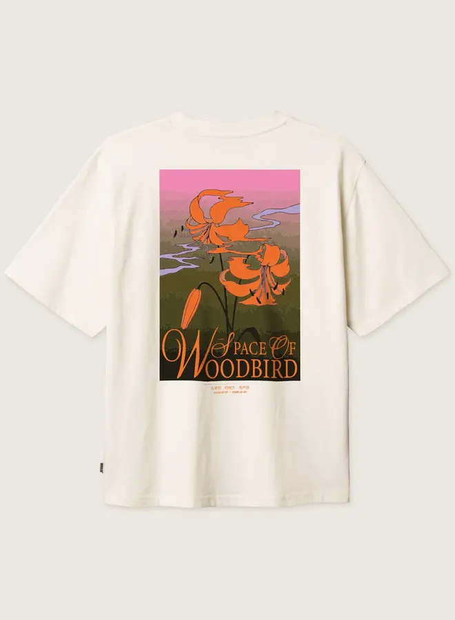T-shirt WBBaine Flower Tee 2536-407 - Off White