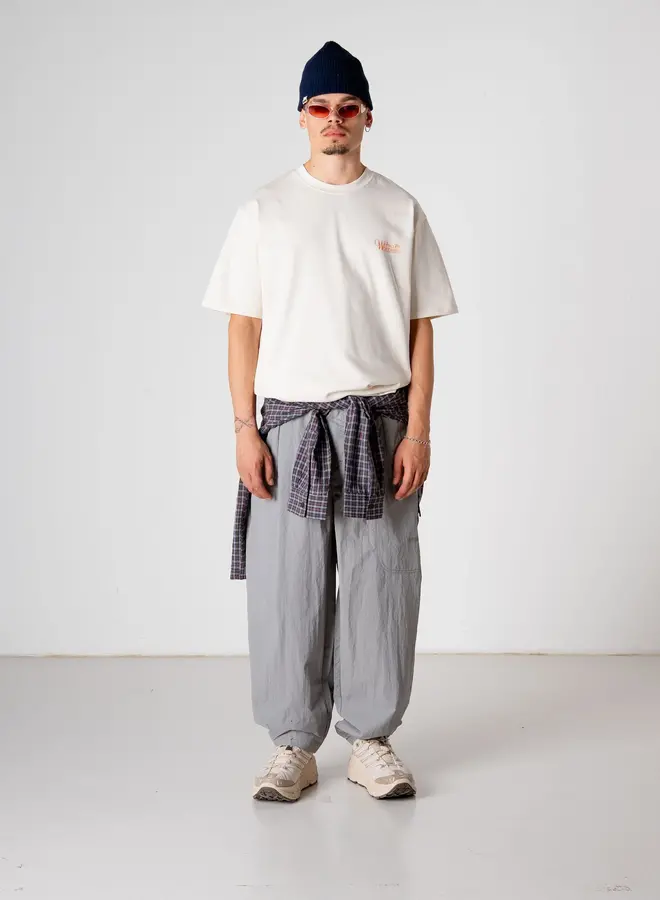 Woodbird T-shirt WBBaine Flower Tee 2536-407 - Off White