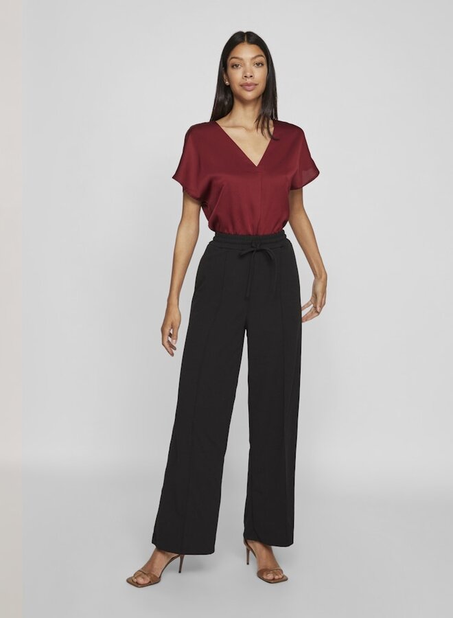 Vila Pantalon VICLUA 14095436 - Black Beauty