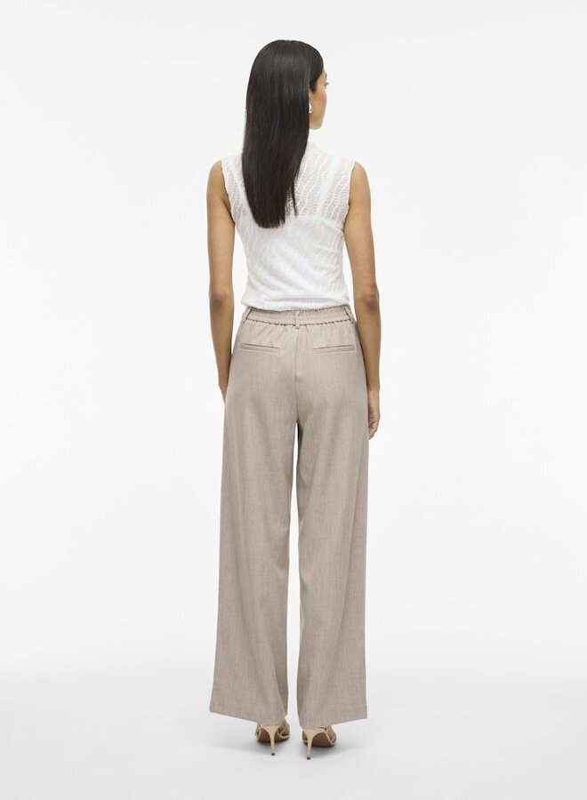 Vila Pantalon VIVARONE 14087407 - Natural Melange