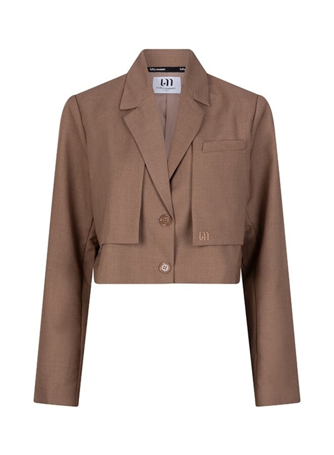 Lofty Manner - Blazer Donja QH42.1  - 196 Beige