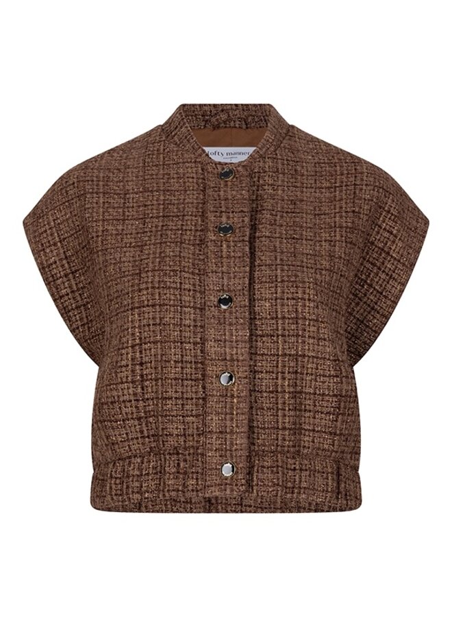 Lofty Manner Gilet Salwa QH303 - 200 Brown