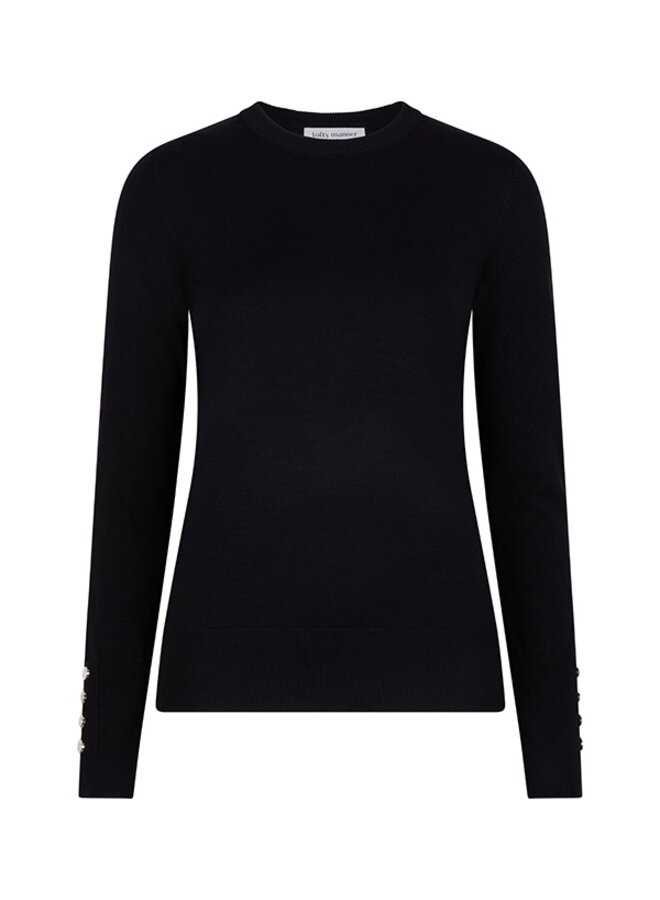 Lofty Manner Sweater Jana QH15.1-KW - 600 Black