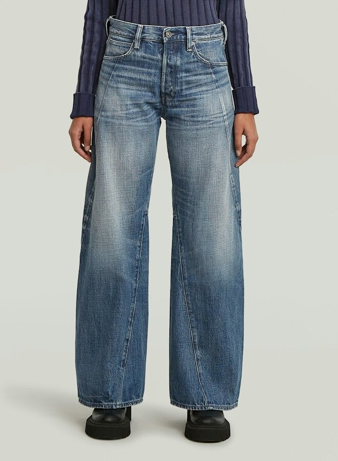Wide Leg Jeans Contor 3D D27690-D776 - H465 Faded Typho