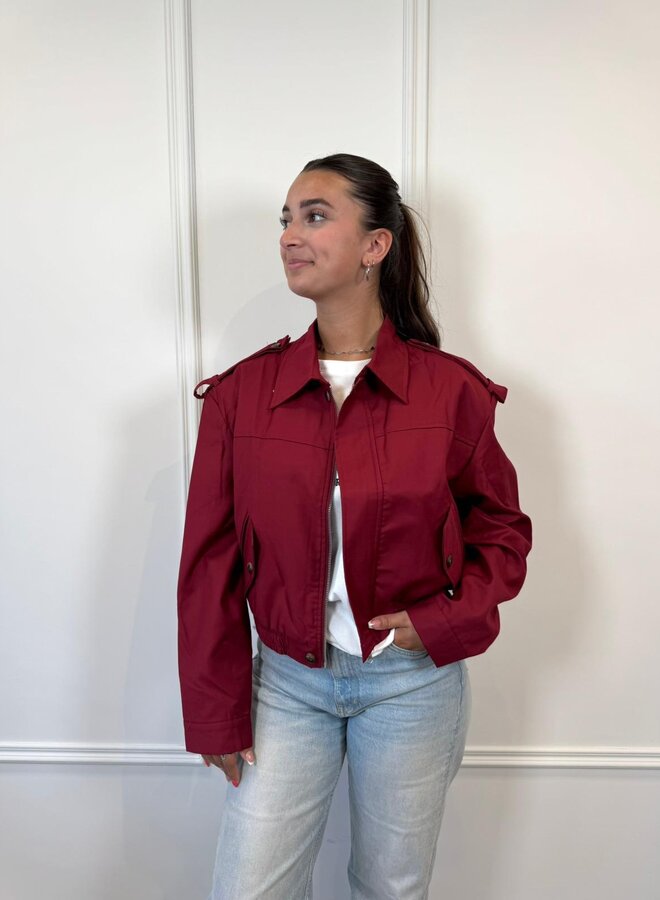Trenchcoat Janet - Bordeaux