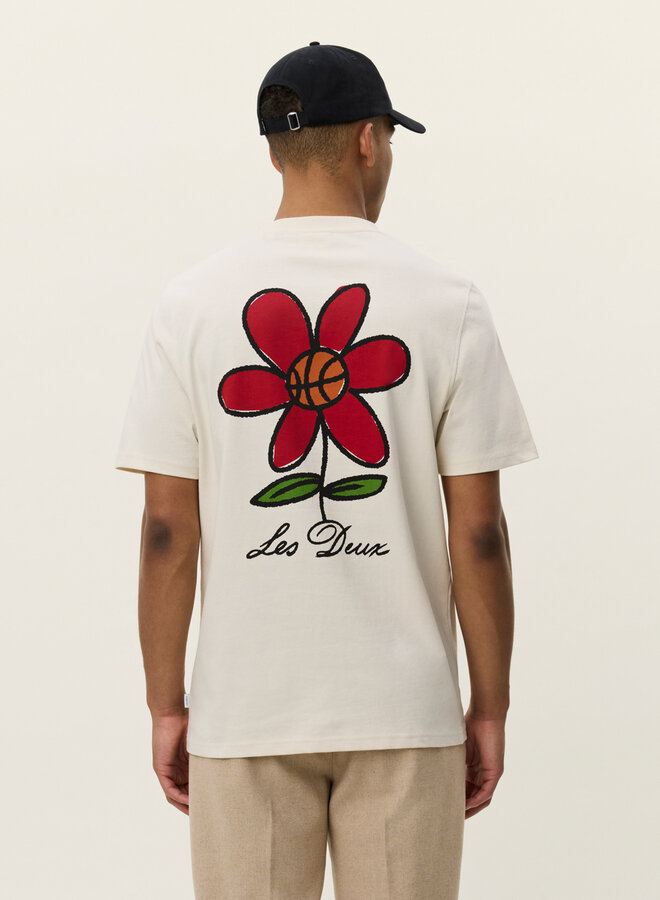 T-shirt Flower Basket 1000835 - 215 Ivory