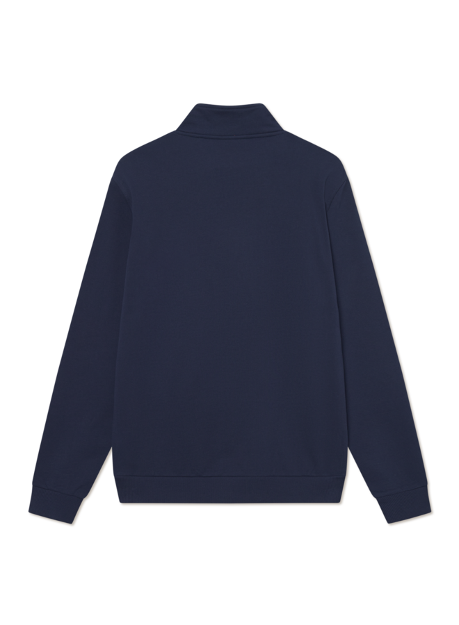 Les Deux Half-Zip Sweater 1000665 Patch - 460 Dark Navy