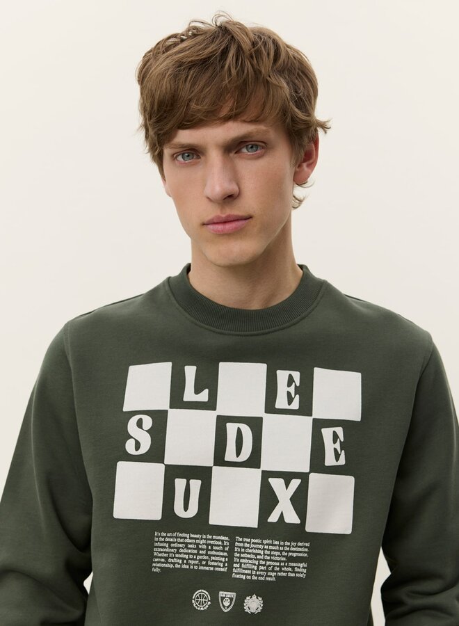 Les Deux 1000834 Rook Sweatshirt - 515 Duffel Bag