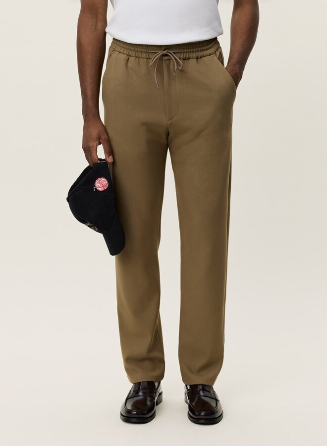 Les Deux Broek 1000415 Como Tapered Pants - 507 Lead Gray