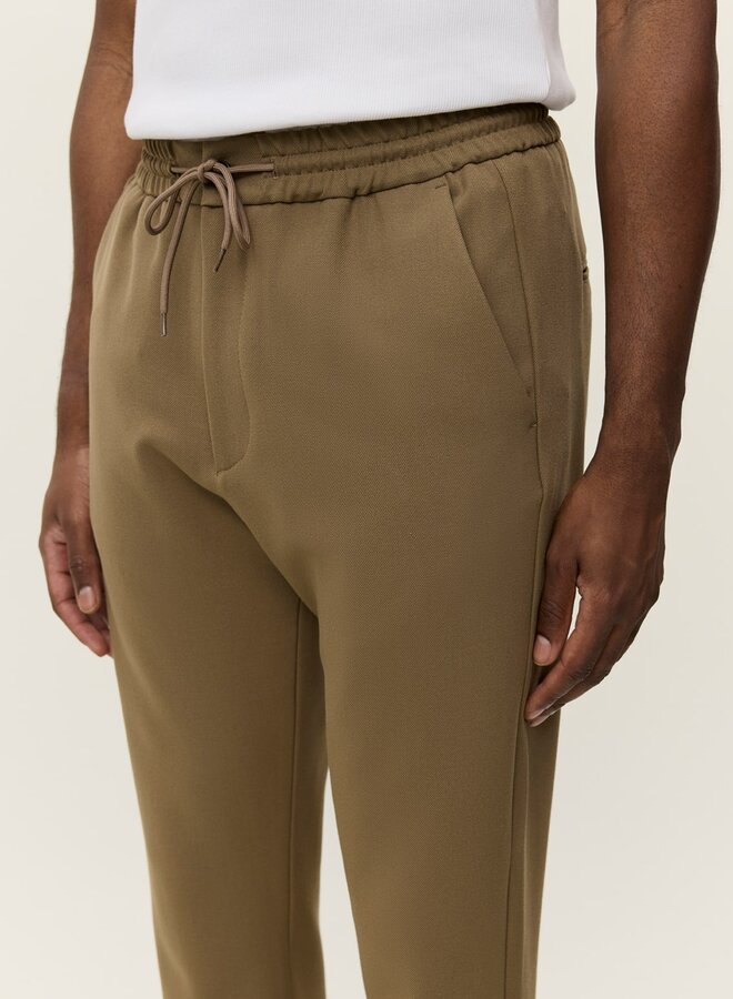 Les Deux Broek 1000415 Como Tapered Pants - 507 Lead Gray