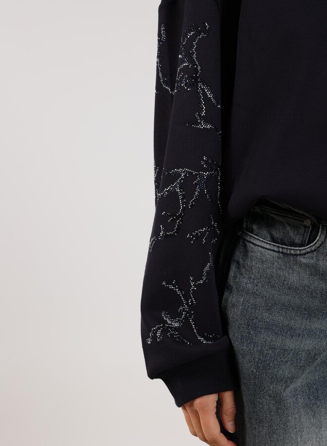 NUKUS Sweater Suzanne NKF03000 - 70 Navy