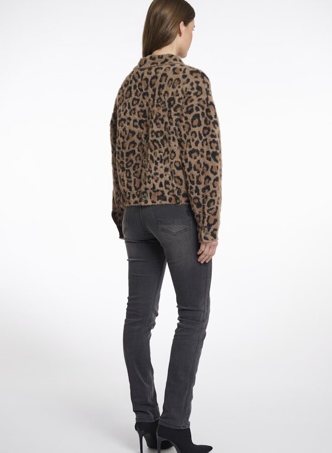 Rino&Pelle Fluffy Jas Bubbly.5012511 - 8980 Leopard