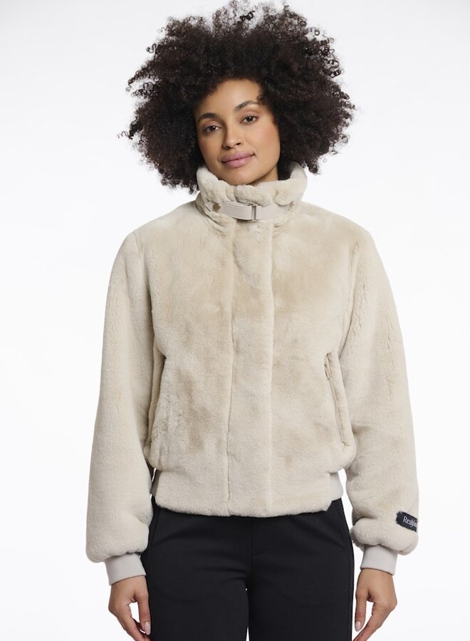 Rino&Pelle Fluffy Jas Ambra.7002511 - 9030 Birch