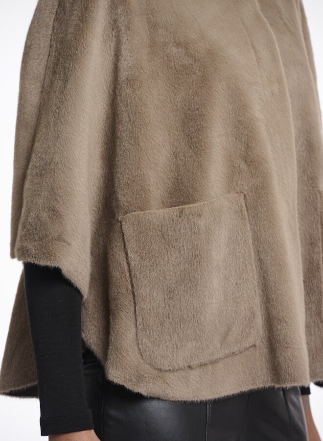 Rino&Pelle Poncho Dewi.7002511 - 10868 Toffee