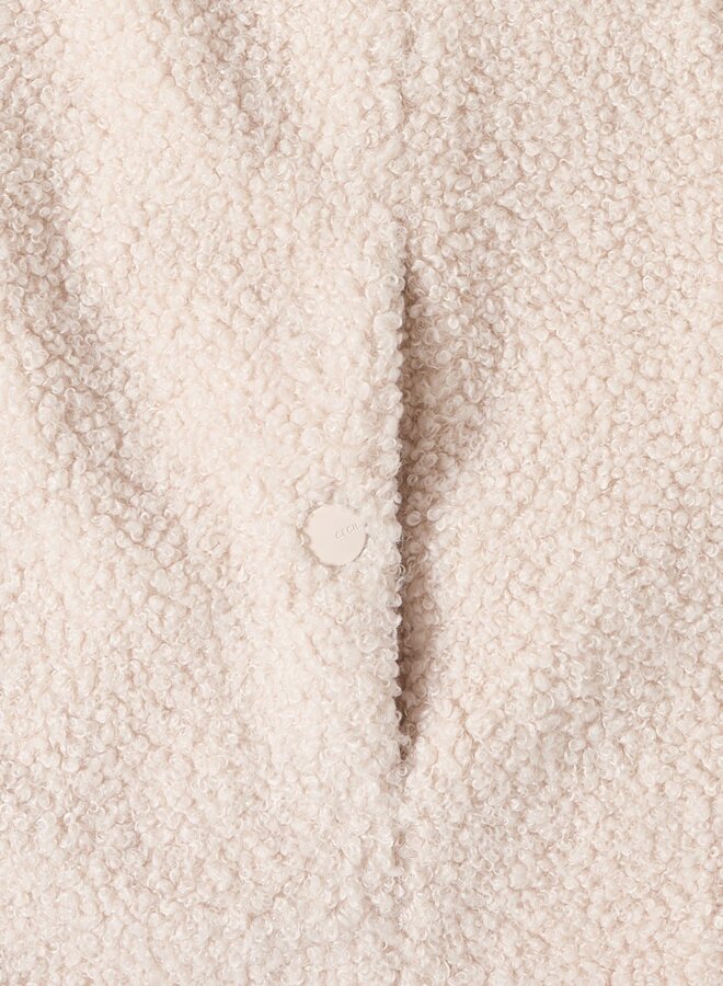 Cecil Teddy Gilet teddy 15641 - Vanilla White