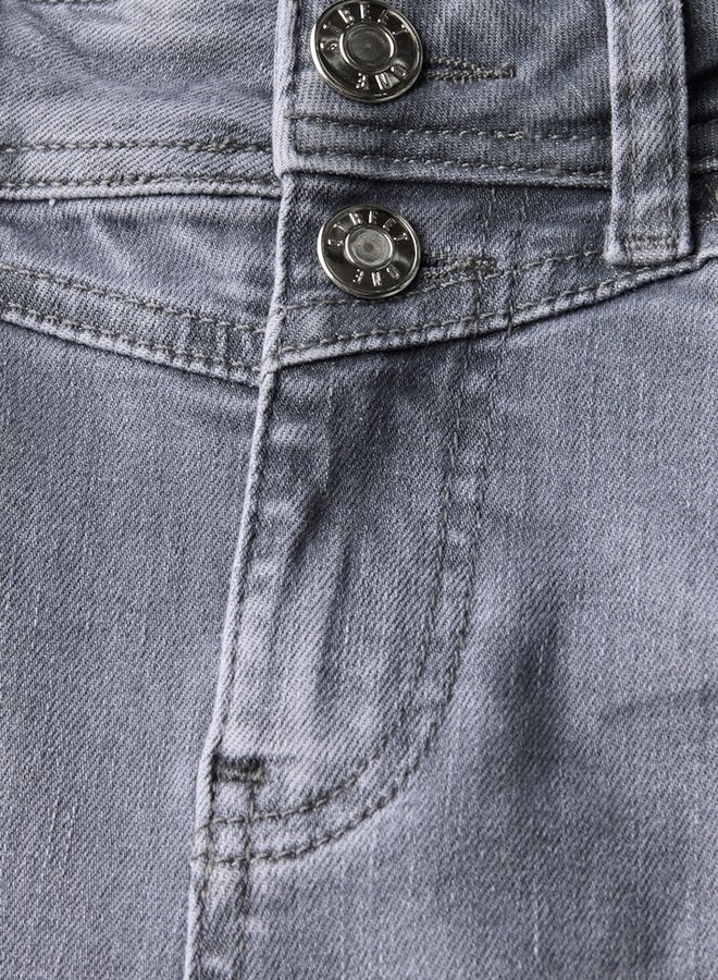 Street One Jeans Slim Fit Bootcut  379165- 17042 Light Steel Grey Washed