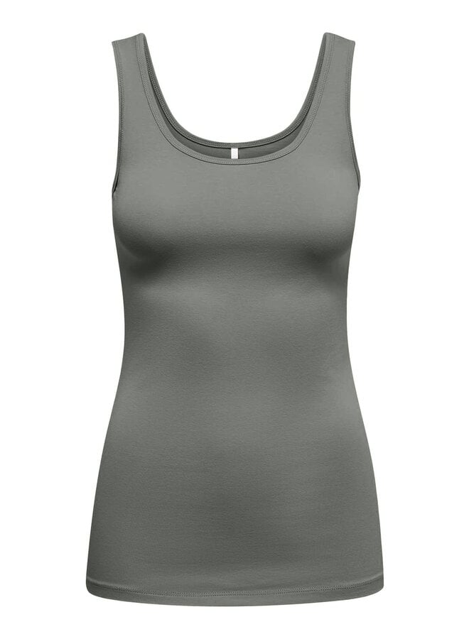 Tanktop ONLLIVE 15095808 - Castor Gray