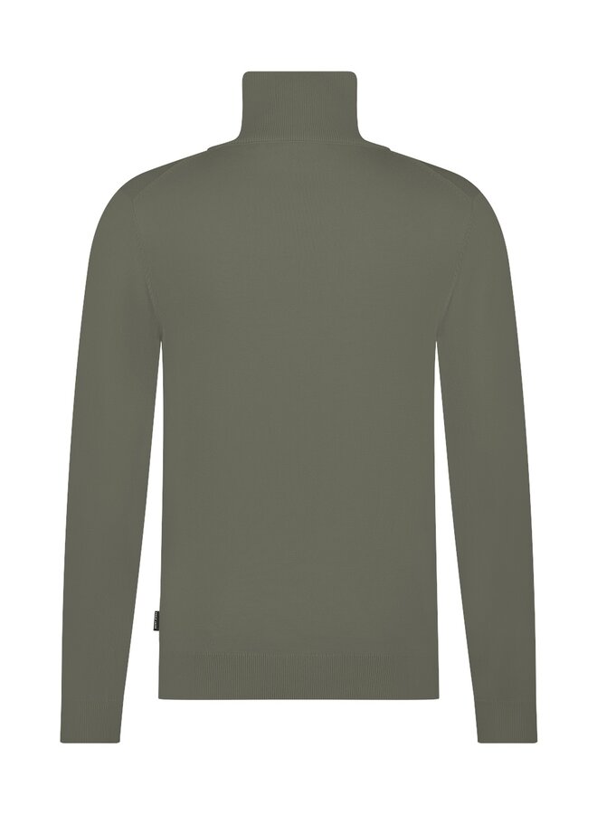 SAINT STEVE Half Zip Trui 19480 - 60012 Light Army
