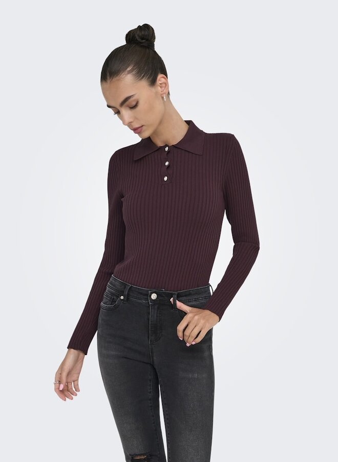 Polo Shirt  ONLELISA 15355354 - Winetasting