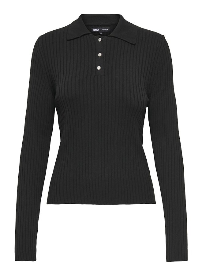 Only Polo Shirt ONLELISA 15355354 - Black