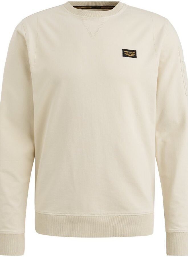 PME Legend Trui  American Classic sweat PLS2508499 - 7013 Bone White