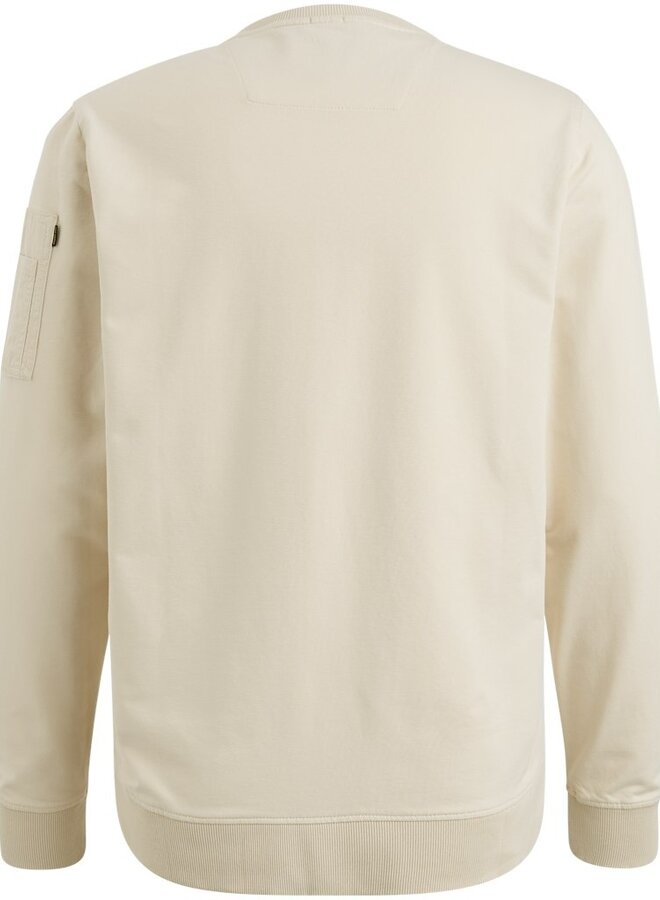 PME Legend Trui  American Classic sweat PLS2508499 - 7013 Bone White