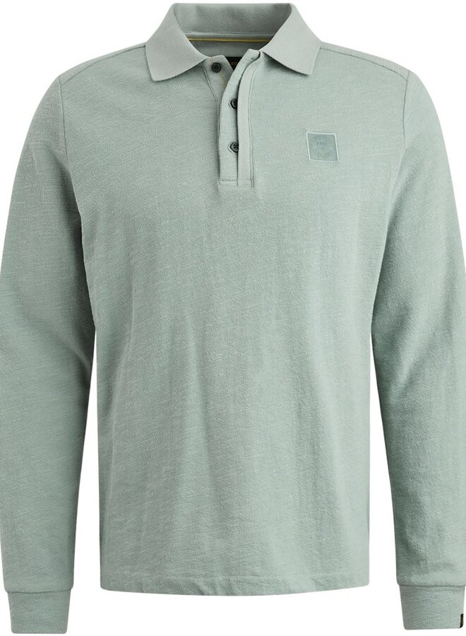 Polo  slub jacquard jersey PPS2508803 - 5226 Silver Blue