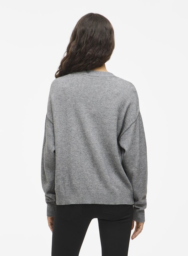 Vila Vest VIRIL 14107411 - Medium Grey Melange