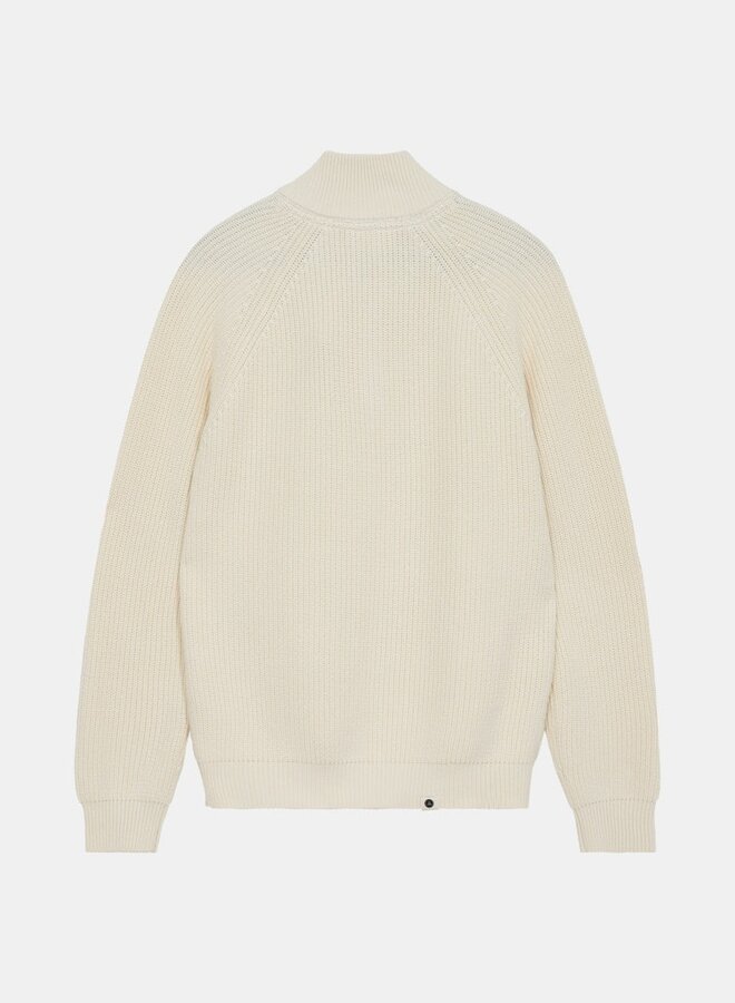 Anerkjendt Half zip trui  AKSUNE PATENT 902026 - 9503 Tofu