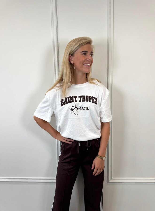 Saint Tropez T-shirt - Bruin