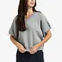 YAYA Sweatshirt Met V-Hals 01-109091-508 - 99022 Medium Grey Melange