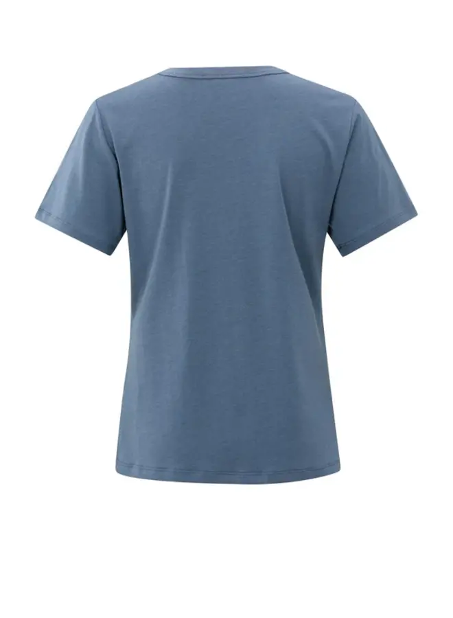 YAYA T-Shirt 01-719077-508 - 83918 China Blue