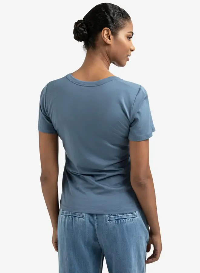 YAYA T-Shirt 01-719077-508 - 83918 China Blue