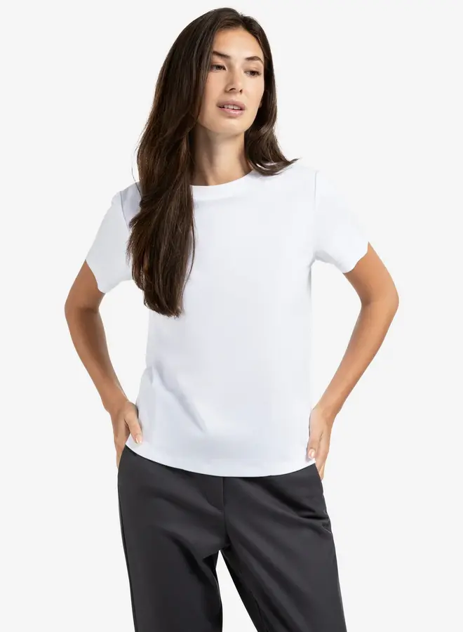 YAYA T-Shirt 01-719075-508 - 00000 Pure White